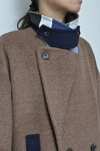 画像をギャラリービューアに読み込む, BRWN ALPAKA SHAGGY P-COAT_02 size_B