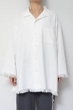 画像をギャラリービューアに読み込む, WHT FRINGE RUG L/S SH_02size_B