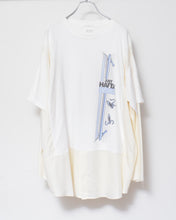 画像をギャラリービューアに読み込む, Fake layered T-shirt / WHITE_A