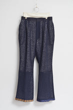 Load image into Gallery viewer, FLOWER LACE FLARE PT/NAV/01_A