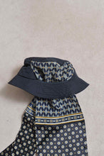 画像をギャラリービューアに読み込む, SCARF DROOPY BAGUETTE HAT / BLK