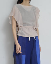 Load image into Gallery viewer, COTTON VOILE CROSSOVER C/D_BEG