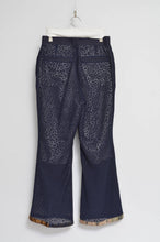 Load image into Gallery viewer, FLOWER LACE FLARE PT/NAV/01_B