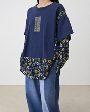 Load image into Gallery viewer, Fake layered T-shirt / ASSORTED_F