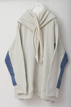 画像をギャラリービューアに読み込む, △ SHAWL ZIP-UP PARKA/GRY_02 size