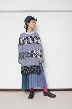 Load image into Gallery viewer, STRIPED CHIFFON OP / B.GRY_B