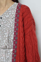 Load image into Gallery viewer, KNIT C/D_D/RED