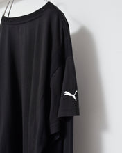Load image into Gallery viewer, Fake layered T-shirt / BLACK_F
