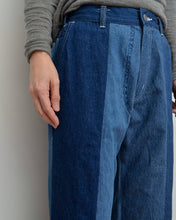 画像をギャラリービューアに読み込む, PANEL DENIM SLACKS / 01 size A