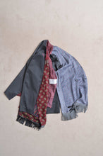 Load image into Gallery viewer, SCARF-LINED FRINGE JK/01