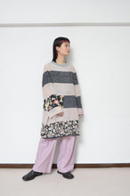 Load image into Gallery viewer, STRIPED CHIFFON OP / BEG_B