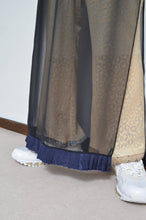 画像をギャラリービューアに読み込む, CHIFFON LONG SK 01/BLK