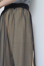 画像をギャラリービューアに読み込む, CHIFFON LONG SK 01/BLK