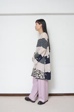 Load image into Gallery viewer, STRIPED CHIFFON OP / BEG_B