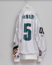 Load image into Gallery viewer, CUT UP MA-1 / FOOTBALL T / WHT / 02 size