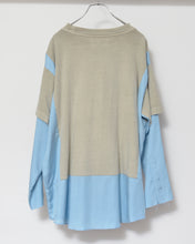 Load image into Gallery viewer, Fake layered T-shirt / ASSORTED_D