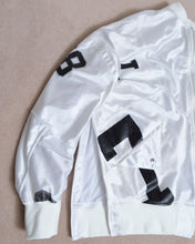 Load image into Gallery viewer, CUT UP MA-1 / FOOTBALL T / WHT / 02 size