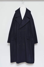 Load image into Gallery viewer, MELTON P-COAT_NAV/GREEN_02size