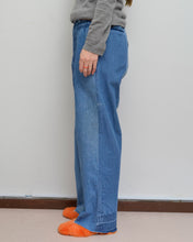 画像をギャラリービューアに読み込む, PANEL DENIM SLACKS / 02 size A