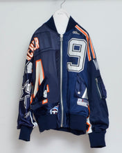 画像をギャラリービューアに読み込む, CUT UP MA-1 / FOOTBALL T / BLUE / 01size