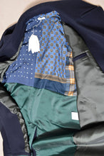 Load image into Gallery viewer, MELTON P-COAT_NAV/GREEN_02size