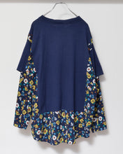 Load image into Gallery viewer, Fake layered T-shirt / ASSORTED_F