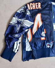 画像をギャラリービューアに読み込む, CUT UP MA-1 / FOOTBALL T / BLUE / 01size