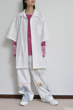 Load image into Gallery viewer, TABLE CLOTH OPEN COLLAR SH / OFF WHITE_02