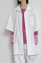 Load image into Gallery viewer, TABLE CLOTH OPEN COLLAR SH / OFF WHITE_02