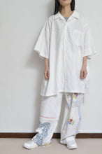 Load image into Gallery viewer, TABLE CLOTH OPEN COLLAR SH / OFF WHITE_02