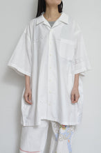 Load image into Gallery viewer, TABLE CLOTH OPEN COLLAR SH / OFF WHITE_02