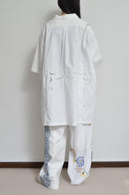 Load image into Gallery viewer, TABLE CLOTH OPEN COLLAR SH / OFF WHITE_02