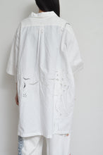 Load image into Gallery viewer, TABLE CLOTH OPEN COLLAR SH / OFF WHITE_02