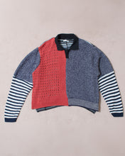 Load image into Gallery viewer, PANEL L/S POLO / SUMMER KNIT/02 size_A