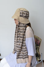画像をギャラリービューアに読み込む, SCARF DROOPY BUCKET HAT_BEG_03
