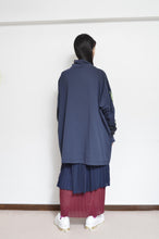 画像をギャラリービューアに読み込む, PATCH HI NECK T 02_NAVY / SLACK