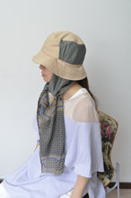 画像をギャラリービューアに読み込む, SCARF DROOPY BUCKET HAT_BEG_04