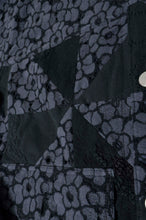 画像をギャラリービューアに読み込む, FLOWER LACE QUILTED WORK BLOUSON_BLACK