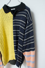 Load image into Gallery viewer, PANEL L/S POLO / SUMMER KNIT/02 size_B
