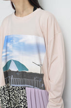 Load image into Gallery viewer, PLEATS OP_PRINT L/ST (02_PNK/PARASOL)