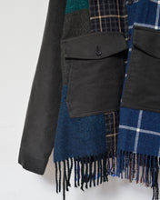 Load image into Gallery viewer, Muffler short blouson / Charcoal_A