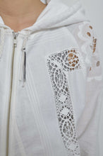 画像をギャラリービューアに読み込む, TABLE CLOTH ZIP-UP HOODIE/WHT/01 size_003
