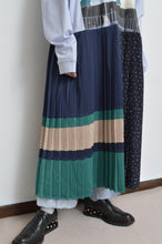 Load image into Gallery viewer, PLEATS OP_PRINT L/ST (02_PUR/PARASOL)
