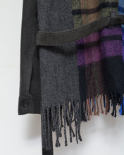 Load image into Gallery viewer, Muffler short blouson / Charcoal_A
