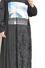 画像をギャラリービューアに読み込む, PLEATS OP_PRINT L/S T (02_BLK/PARASOL)