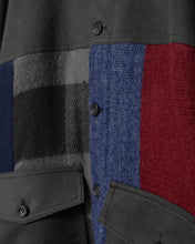 Load image into Gallery viewer, Muffler short blouson / Charcoal_B