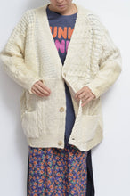 画像をギャラリービューアに読み込む, SWITCHING KNIT C/D(FISHERMAN'S SWEATER)_GREEN_01size