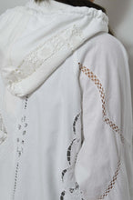 画像をギャラリービューアに読み込む, TABLE CLOTH ZIP-UP HOODIE/WHT/02 size_001