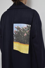 画像をギャラリービューアに読み込む, MELTON P-COAT_NAV/YELLOW_01size