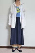 画像をギャラリービューアに読み込む, TABLE CLOTH ZIP-UP HOODIE/WHT/02 size_B